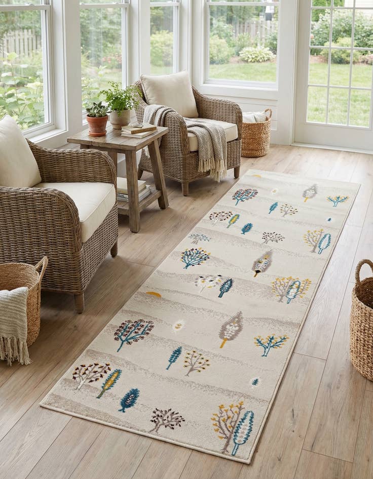 Detail image of 2' 7 x 8' Laguna Runner Rug