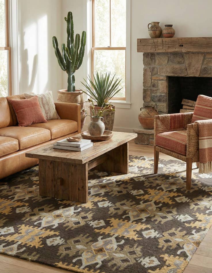 Detail image of 7' 11 x 9' 11 Luna Rug