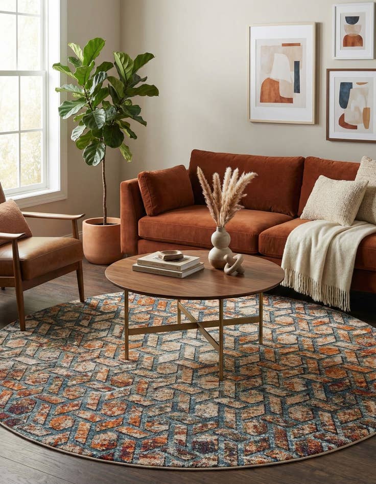 Detail image of 8' x 8' Stella Round Rug