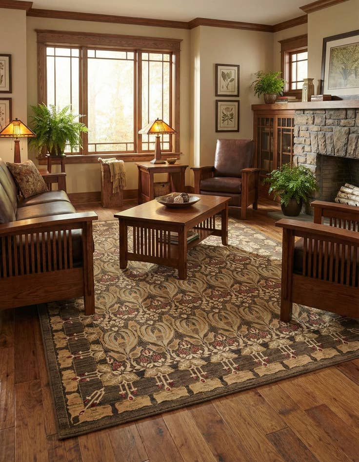 Detail image of 10' x 13' 1 Kensington Rug