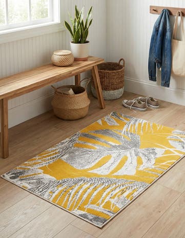 Yellow Blossom Rug