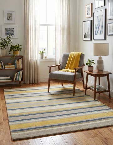 4' x 5' 6 Luna Wool Rug