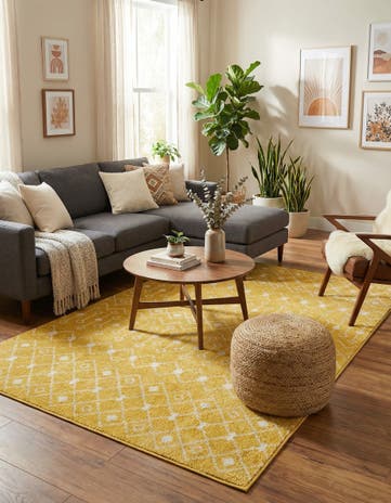 5' 3 x 8' Moroccan Trellis Rug