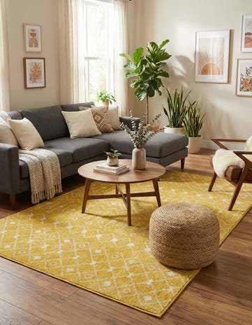 5' 3 x 8' Moroccan Trellis Rug