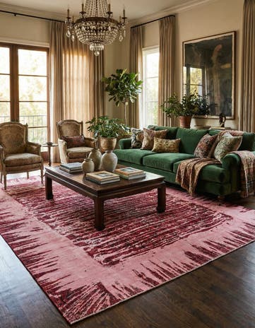 8' 8 x 12' 2 Vintage Wool Rug