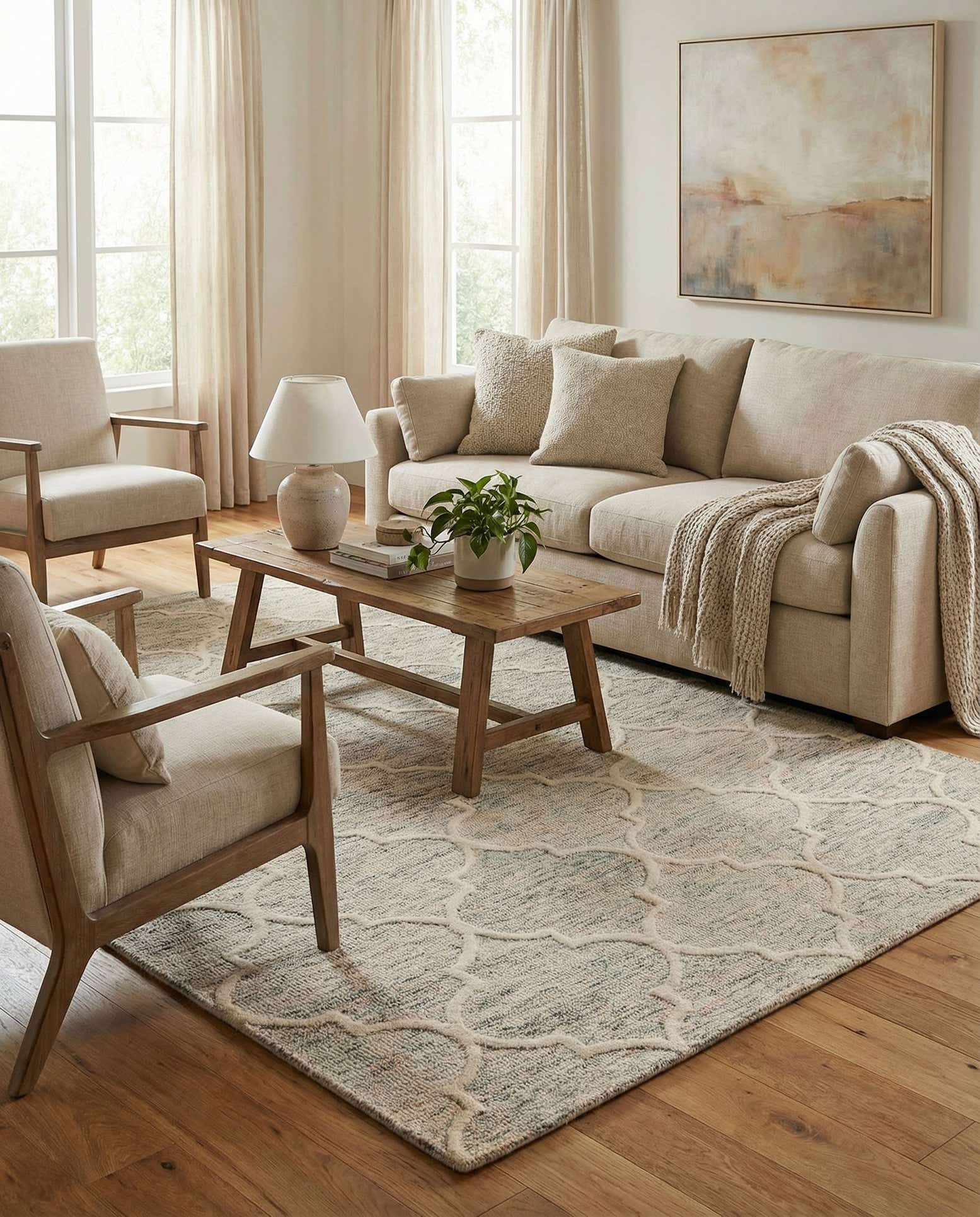5' 1 x 8' Luna Rug