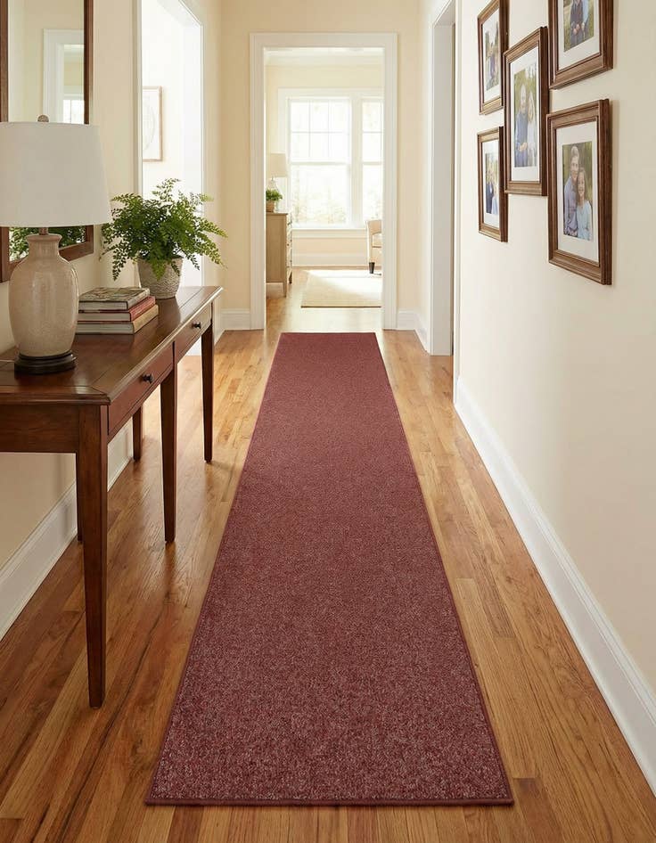 Detail image of  2' 6 x 19' 8 Everyday Solid Runner Rug