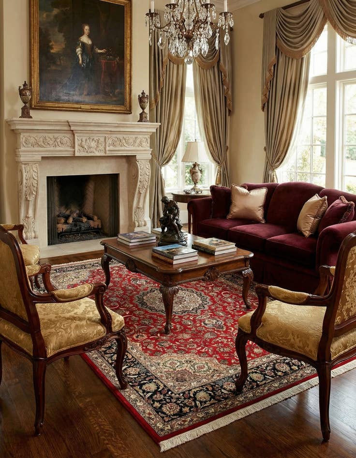 Detail image of 6' 10 x 10' 1 Tabriz Rug