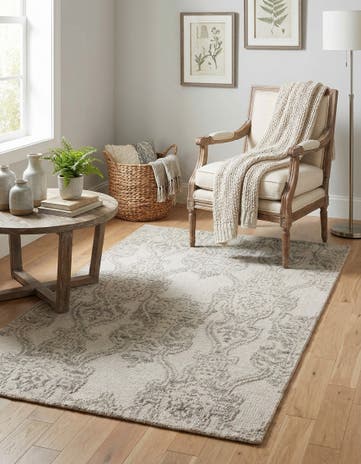 4' x 6' Hand Knotted Luna Rug