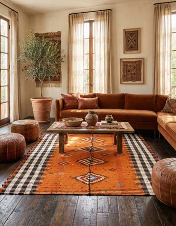 5' 3 x 6' 8 Jajim Rug