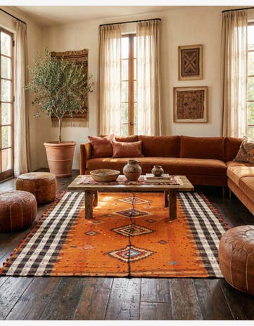5' 3 x 6' 8 Jajim Rug