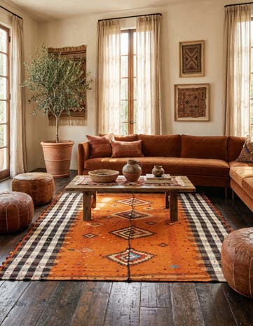 5' 3 x 6' 8 Jajim Rug