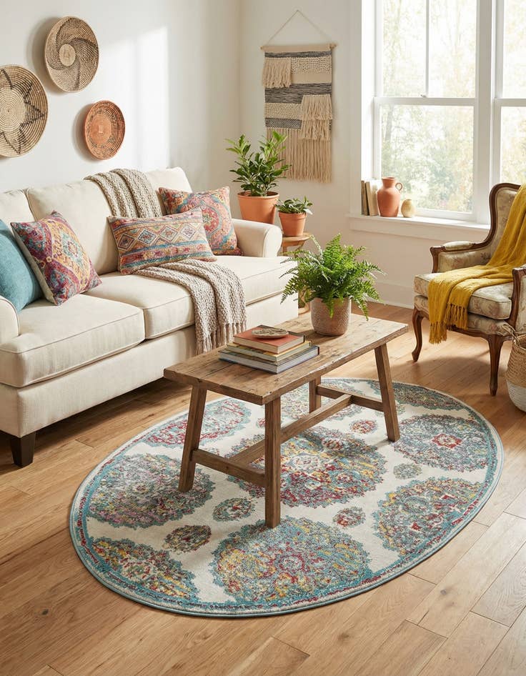 Detail image of  3' 3 x 5' 3 Paragon Oval Rug