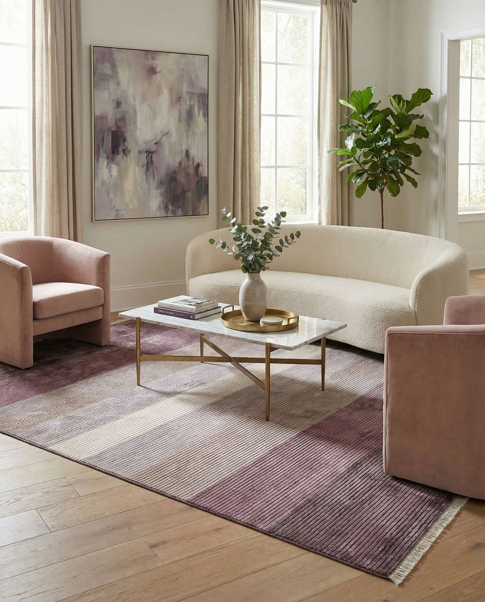 6' 6 x 9' 10 Hand Knotted Darya Wool Rug