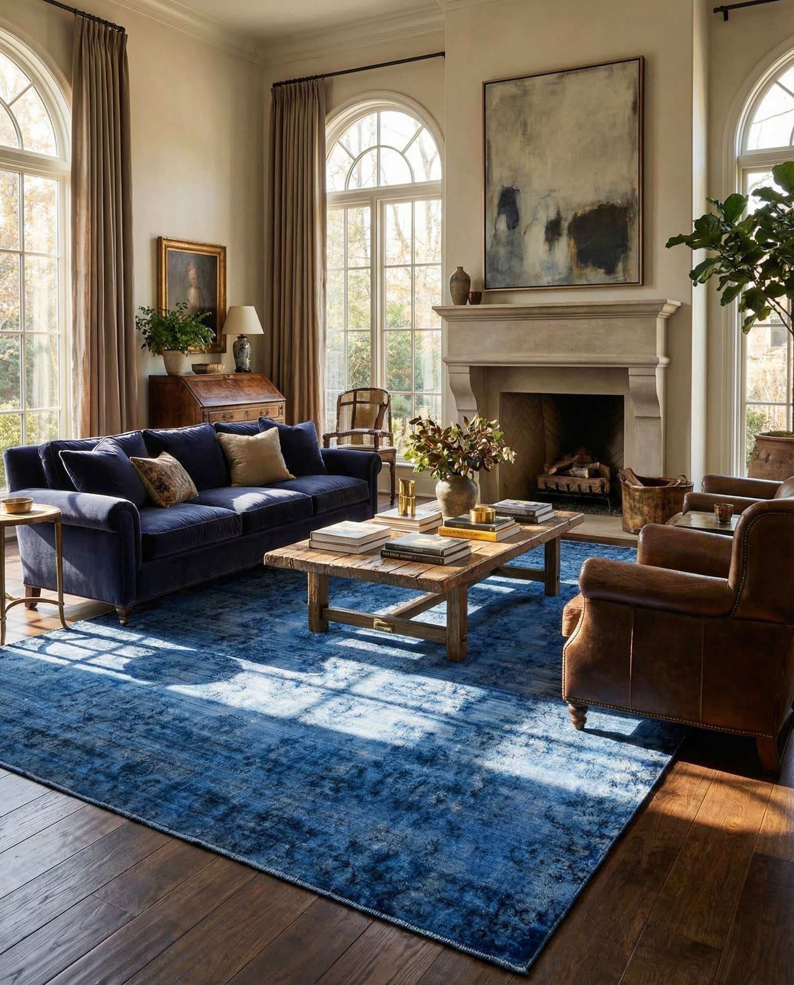 9' 10 x 12' 10 Hand Knotted Ultra Vintage Persian Wool Rug