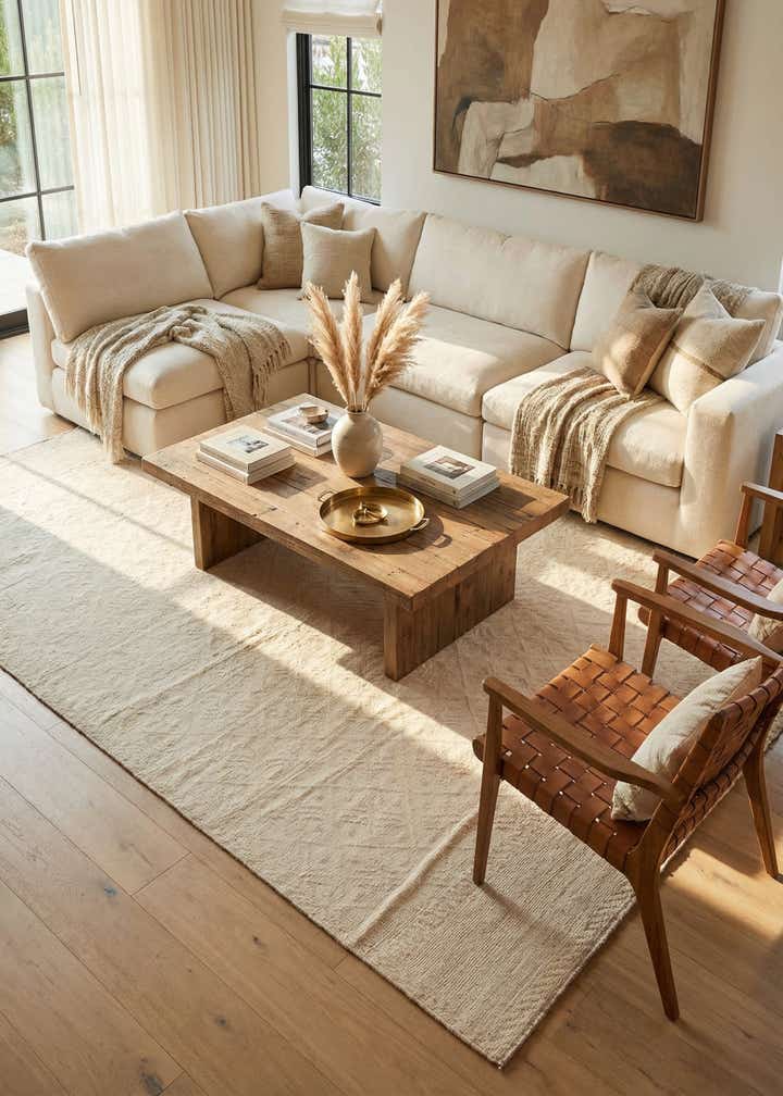 8' 9 x 12' 5 Hand Knotted Moroccan Wool Rug