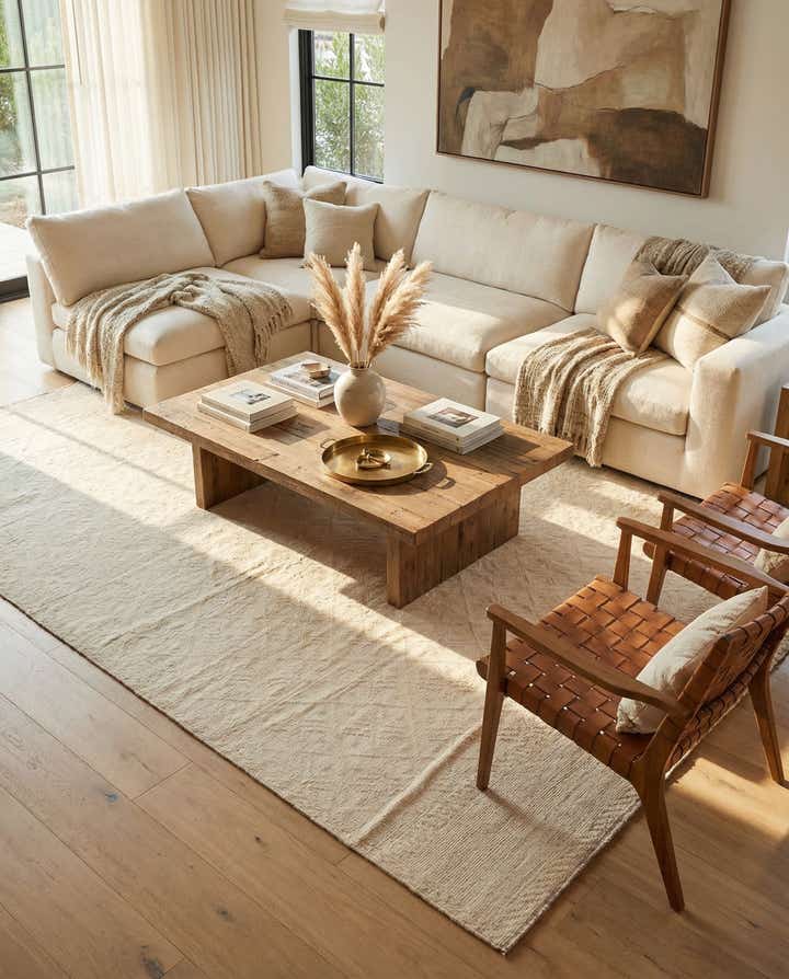 8' 9 x 12' 5 Hand Knotted Moroccan Wool Rug