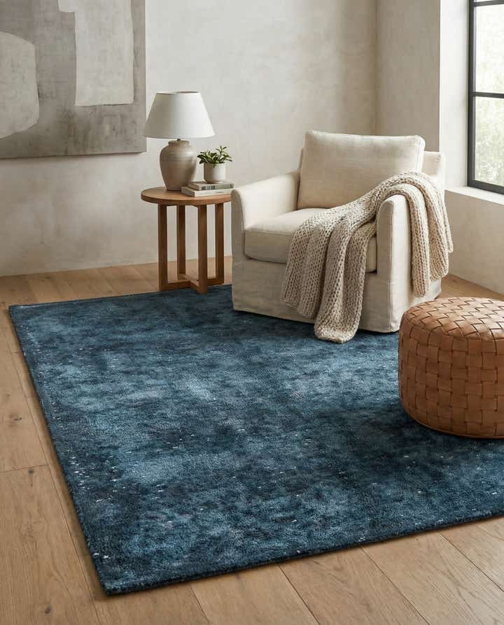 3' 10 x 5' 8 Hand Knotted Ultra Vintage Persian Wool Rug