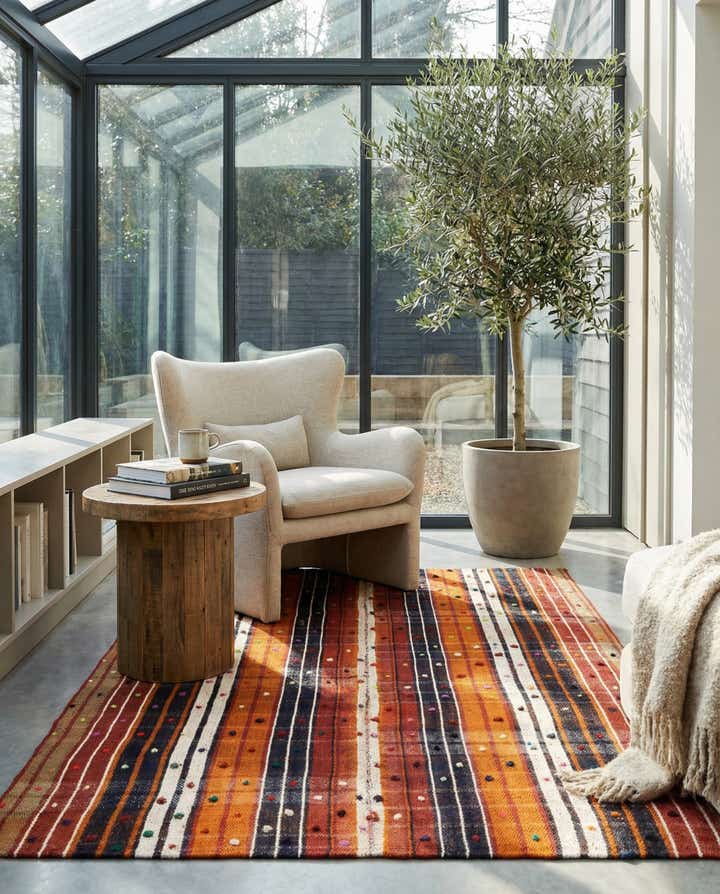 4' 5 x 5' 9 Jajim Rug
