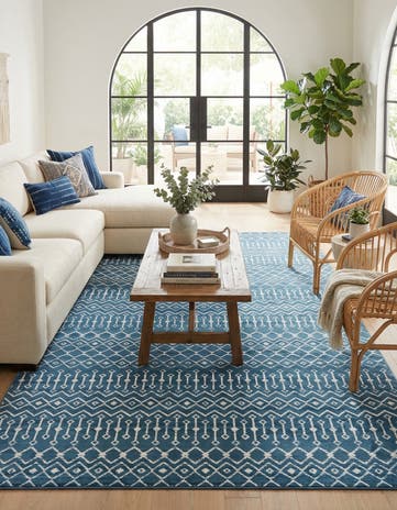 10' 8 x 16' 5 Kasbah Trellis Rug