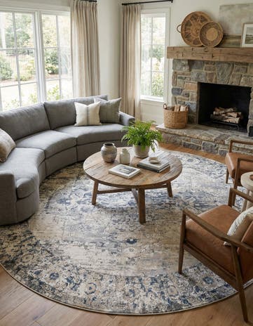 13' x 13' Oregon Round Rug