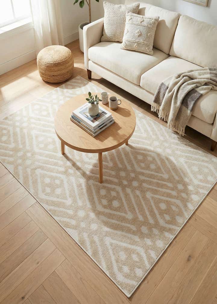 4' x 6' Easy-Clean Sabrina Soto Ella Indoor / Outdoor Rug