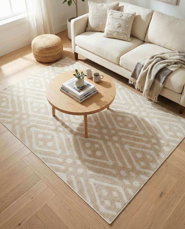 4' x 6' Easy-Clean Sabrina Soto Ella Indoor / Outdoor Rug