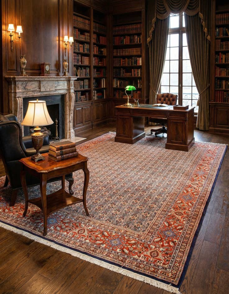 Detail image of 8' 8 x 11' 9 Mood Wool Rug