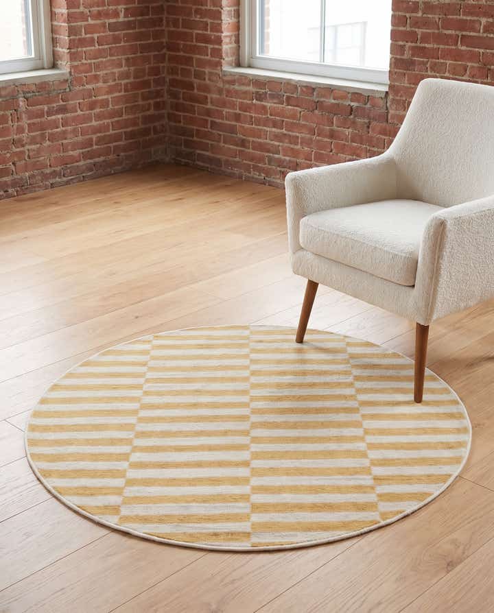3' 7 x 3' 7 Tribeca Round Rug