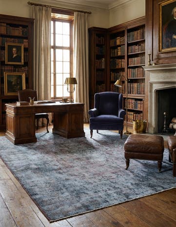9' 10 x 12' 2 Vintage Royal Wool Rug