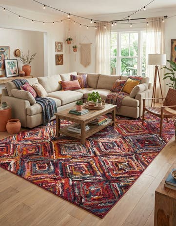 10' 6 x 16' 5 Washable Hyacinth Rug