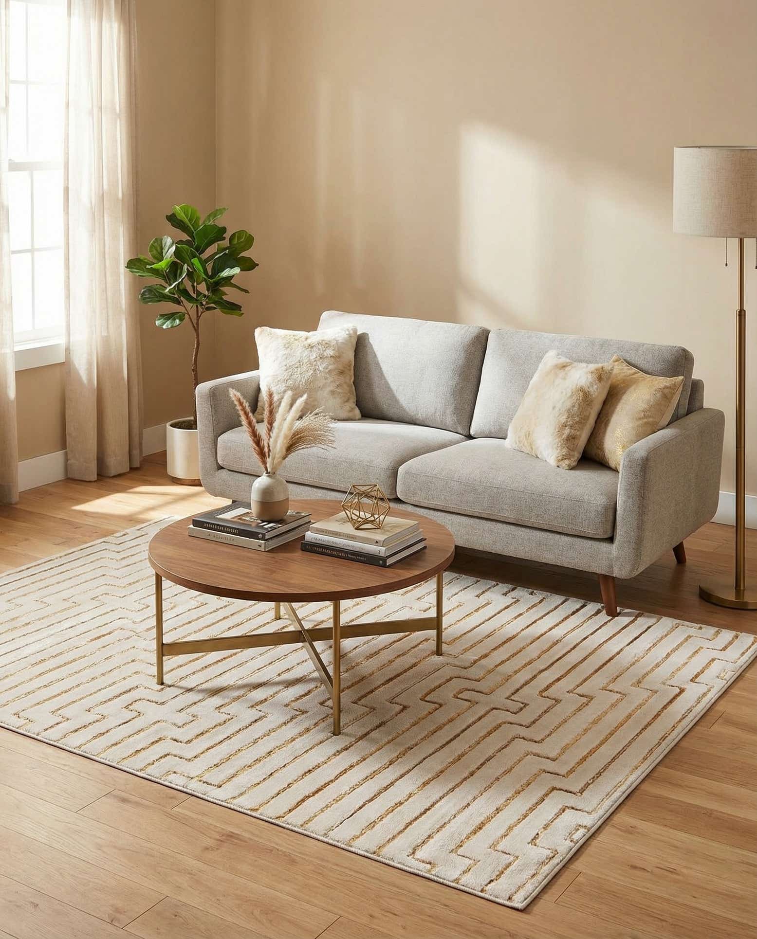 5' 3 x 7' Vogue Geo Rug