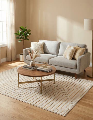 5' 3 x 7' Vogue Geo Rug