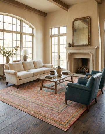 8' 1 x 9' 10 Hand Knotted Amina Rug