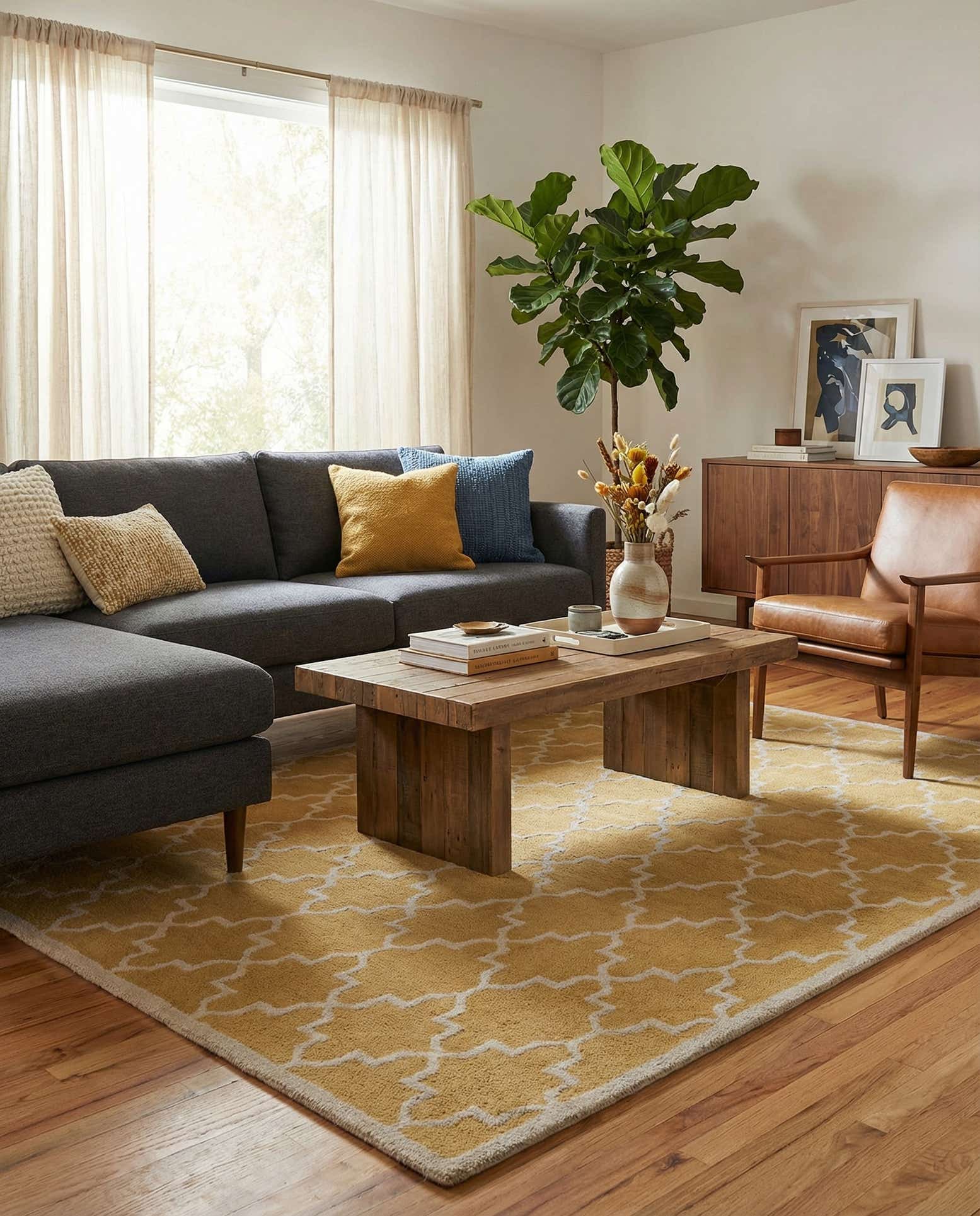 5' 1 x 8' Luna Rug
