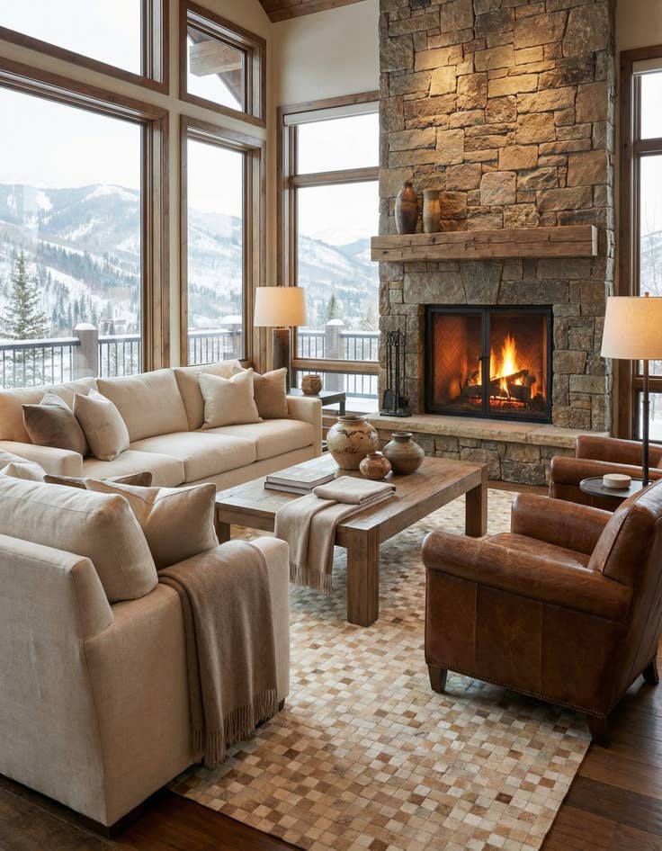 Detail image of  7' 11 x 9' 9 Cowhide - Patchwork Rug