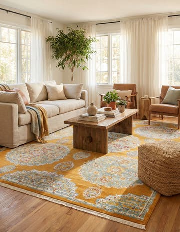 Orange Paragon Rug