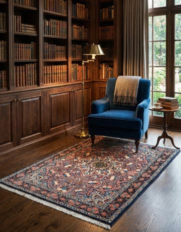 3' 5 x 4' 10 Bidjar Wool Rug