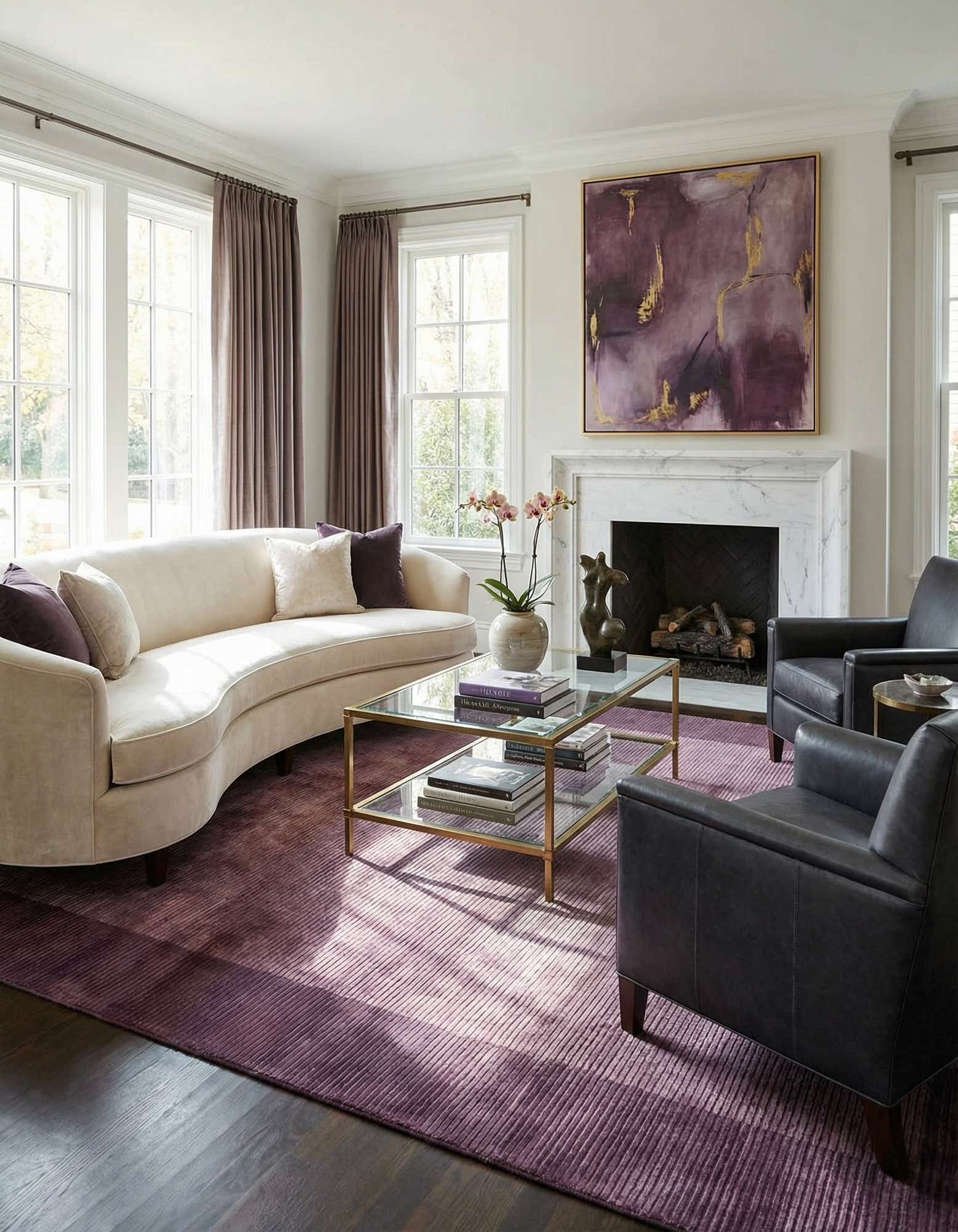 8' 2 x 11' 5 Hand Knotted Darya Wool Rug
