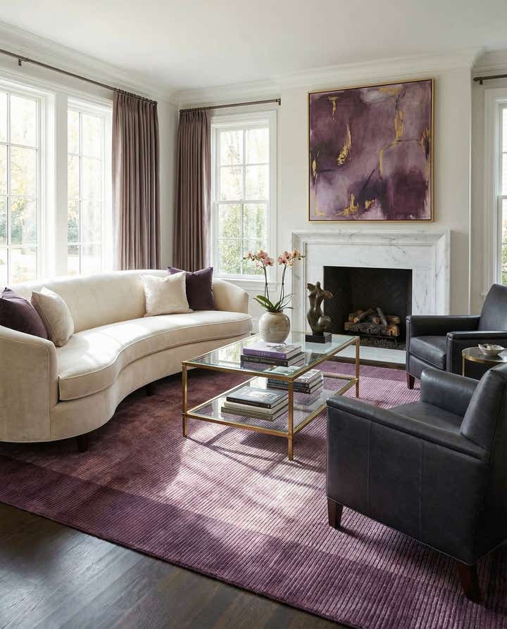 8' 2 x 11' 5 Hand Knotted Darya Wool Rug