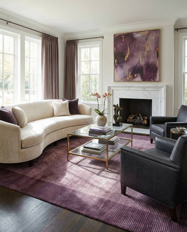 Detail image of 8' 2 x 11' 5 Hand Knotted Darya Wool Rug