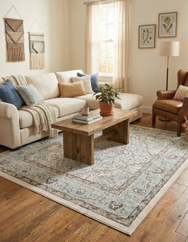 Detail image of 6' x 6' Nyla Square Rug