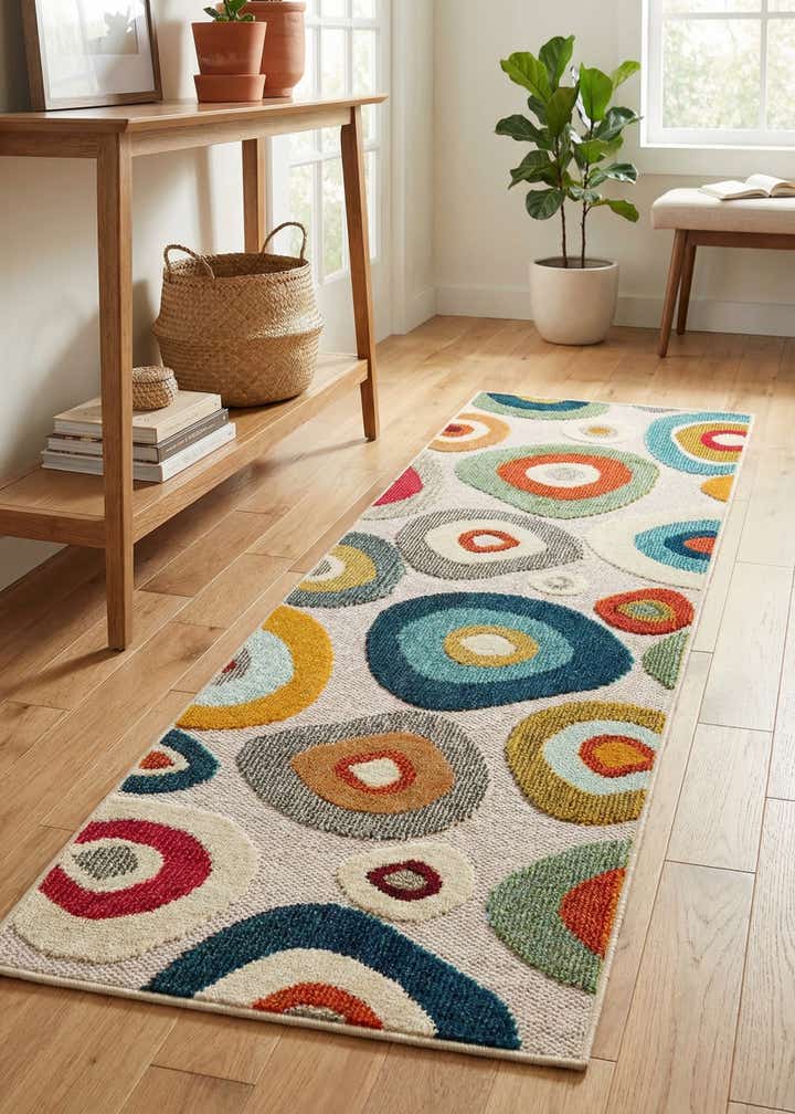 2' x 6' Easy-Clean Casablanca Indoor / Outdoor Runner Rug