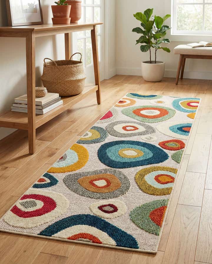 2' x 6' Easy-Clean Casablanca Indoor / Outdoor Runner Rug