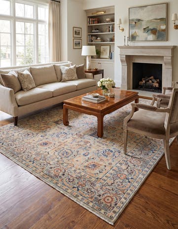 5' 6 x 7' 11 Hand Knotted Ariana Ziegler Rug