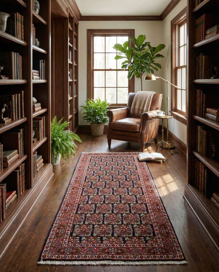 2' 2 x 4' 11 Bidjar Runner Rug