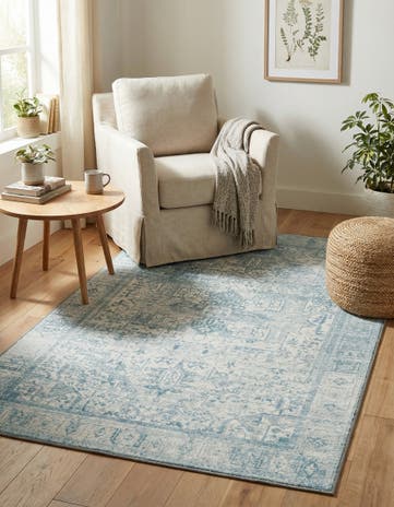 3' 6 x 5' 6 Washable Timeless Rug