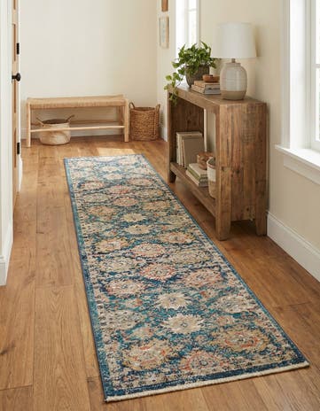 Blue Lola Runner Rug