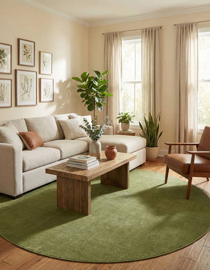 Detail image of 8' x 8' Tribeca Round Rug