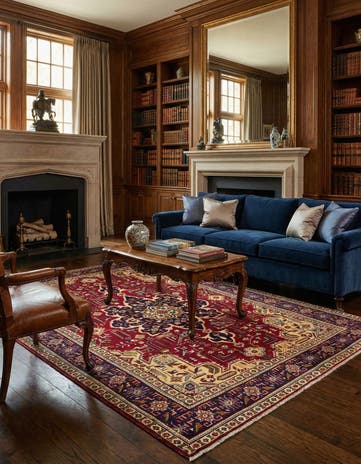 4' 5 x 6' 6 Tabriz Rug